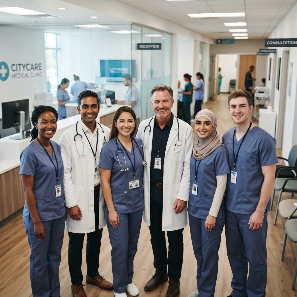 Healthcare team collaboration